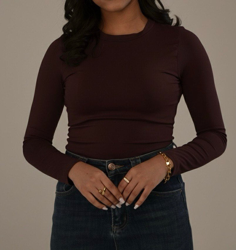 Dark Brown Full sleeve