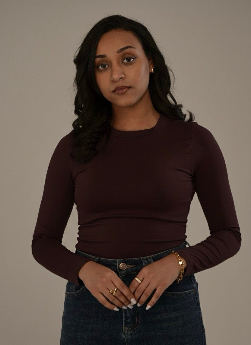 Dark Brown Full sleeve