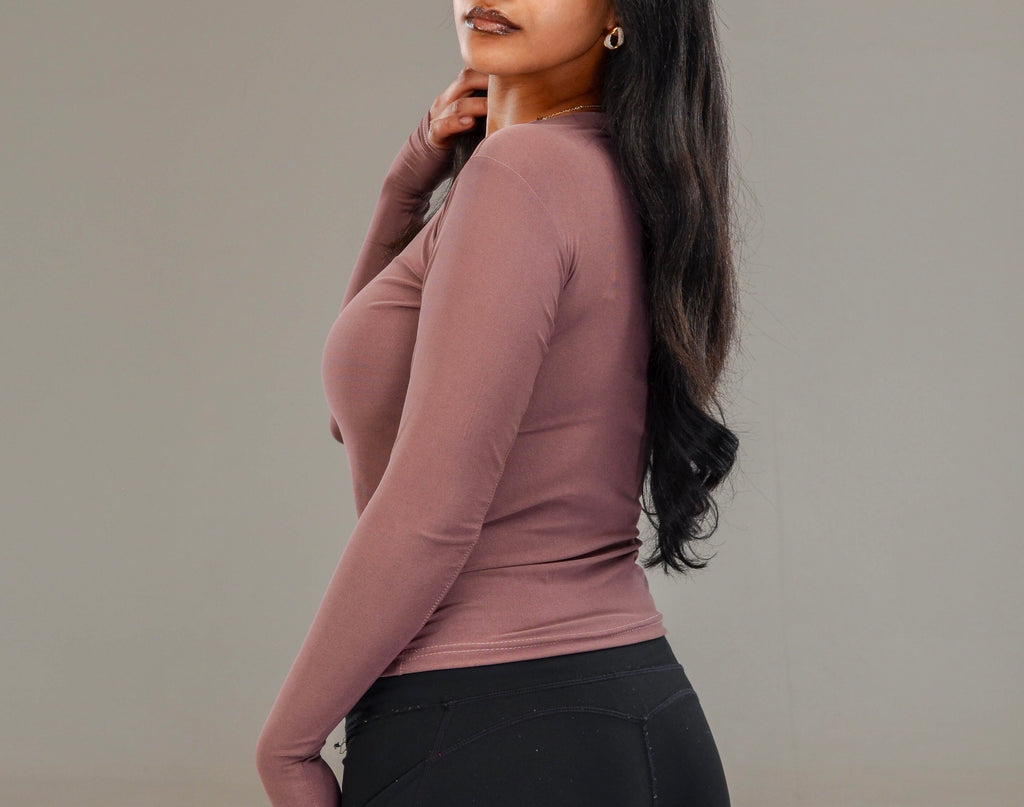 Rose Mauve - Full Sleeve (50% Polyester & Cotton)