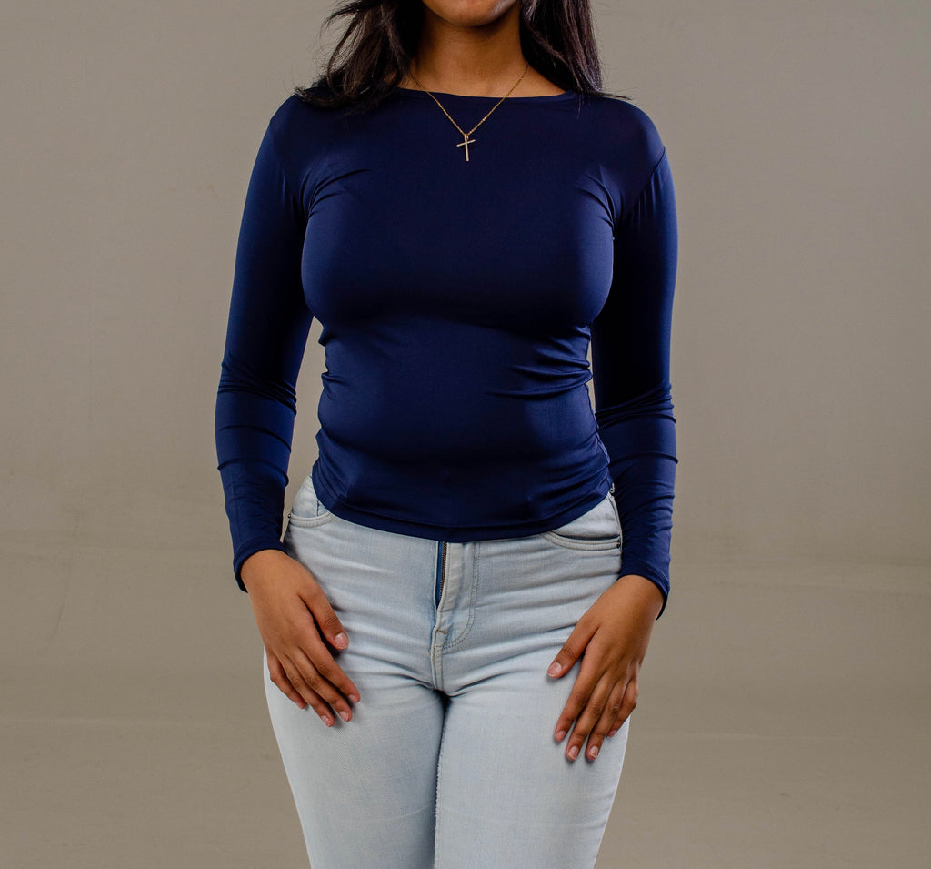 Dark Blue Full sleeve - O neck