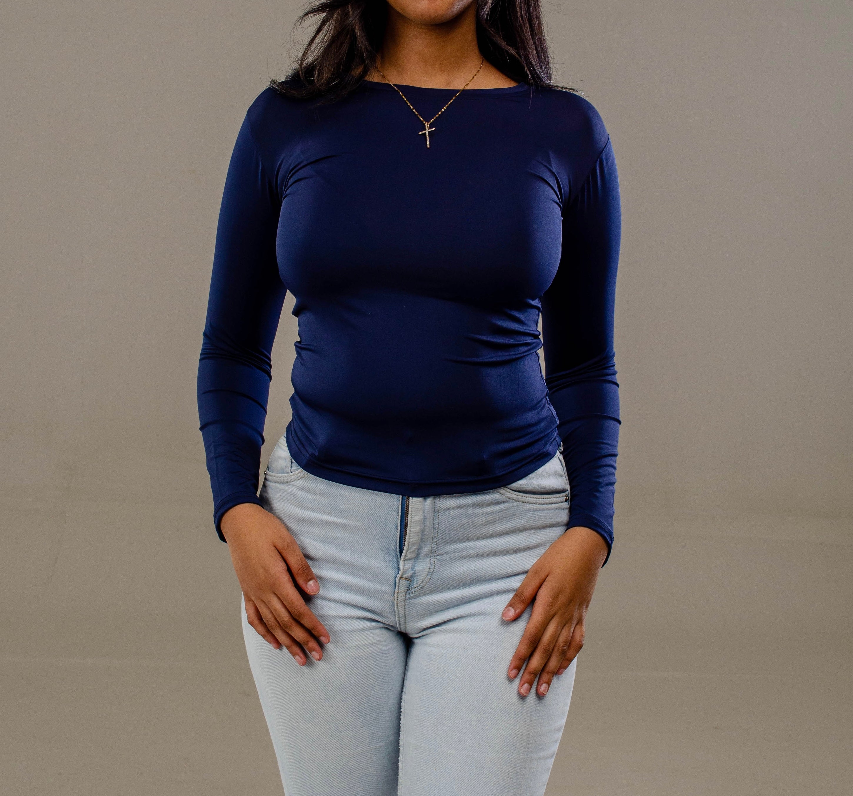 Dark Blue Full sleeve - O neck