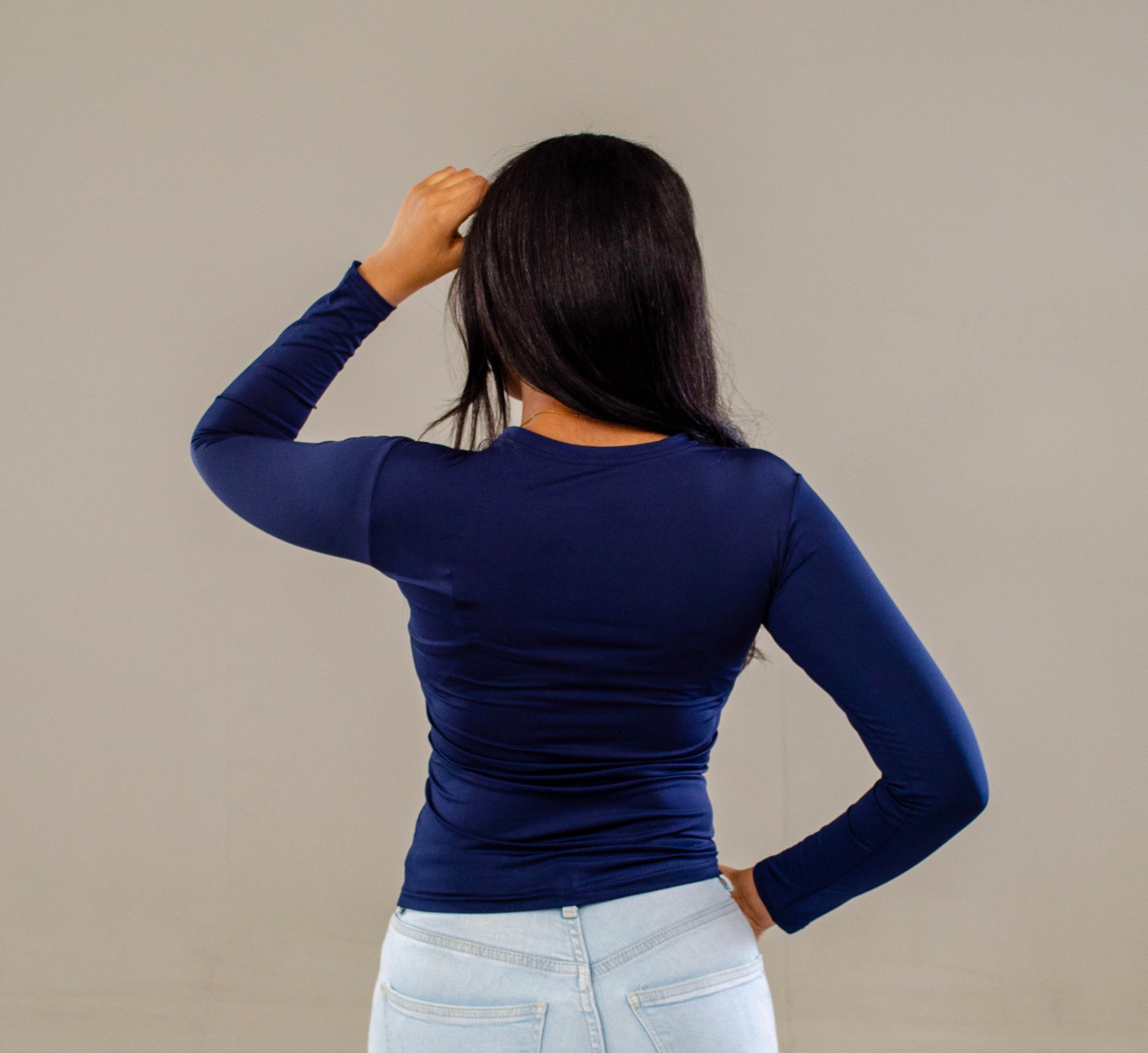 Dark Blue Full sleeve - O neck